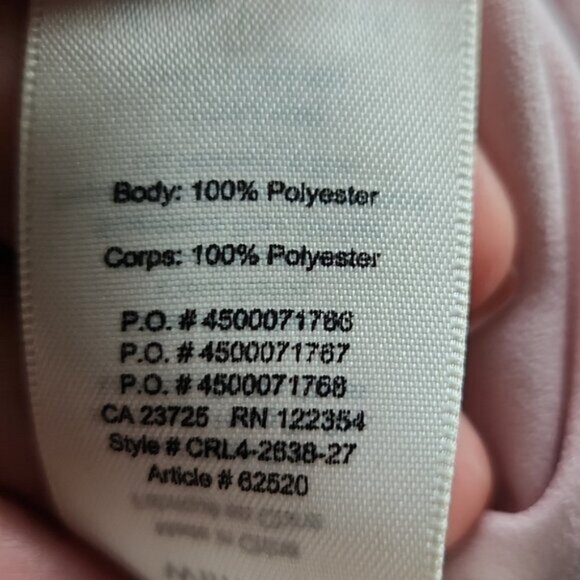 ARITZIA | Wilfred Morel Blouse Top Off Shoulder Pink Sz XS - Picture 6 of 6